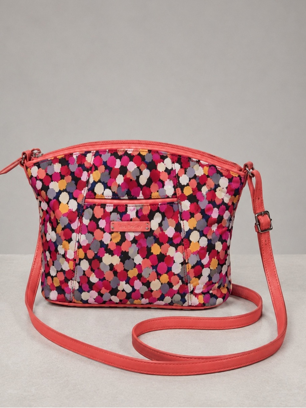 Vera Bradley Pixie Confetti Little Hipster Crossbody Bag Purse Bohemian Retired